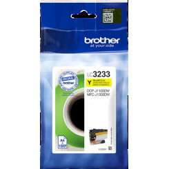 Brother LC-3233Y Yellow Original Ink Cartridge (1500 Pages) for Brother DCP-J1100DW, MFC-J1300dw