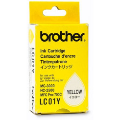 Brother LC-01Y Yellow Original Ink Cartridge (300 Pages)