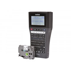 Brother P-Touch PT-H500 - Labelmaker - monochrome - thermal transfer - Roll (2.4 cm) - 180 dpi - up to 20 mm/sec - USB 2.0 - 7 line printing