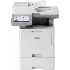 Brother MFC-L6910DNT Multifunction Mono Black/White Laser A4 Printer - Standard Media Capacity 1140 sheets - AirPrint, USB 2.0, USB 2.0 host, NFC, Gigabit LAN