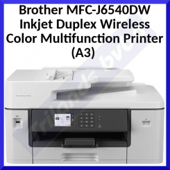 Brother MFC-J6540DWE - Multifunction printer - colour - ink-jet - A3/Ledger (media) - up to 25 ppm (copying) - up to 28 ppm (printing) - 250 sheets - 33.6 Kbps - USB 2.0, LAN, Wi-Fi(n) - with 4 months EcoPro subscription