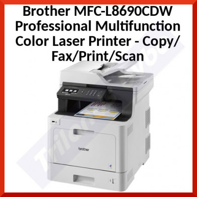 Brother MFC-L8690CDW Professional Multifunction Color Laser Printer - Copy/Fax/Print/Scan