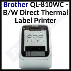 Brother QL-810Wc - label printer - two-colour (monochrome) - direct thermal
