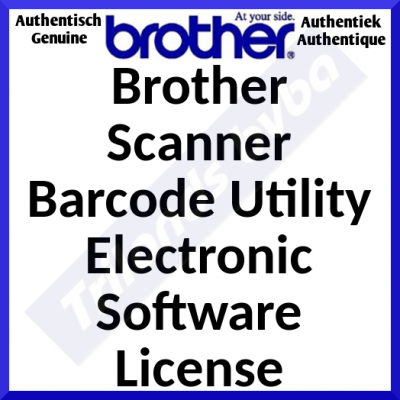 Brother Scanner Barcode Utility Electronic License - Electronic Delivery