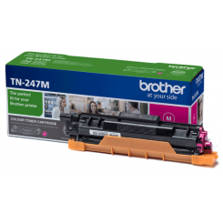 Brother TN-247M Original High Capacity MAGENTA Toner Cartridge (2300 Pages)