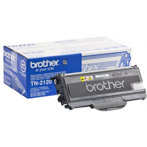 Brother TN-2120 BLACK ORIGINAL High Yield Toner Cartridge (2.600 Pages)