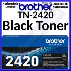Brother TN-2420 Black High Capacity Original Toner Cartridge (3000 Pages)