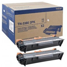 Brother TN-3380 High Capacity Twin Pack Black Original Toner Cartridge (2 X 8000 Pages)