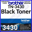 Brother TN-3430 Original Black Toner Cartridge (3000 Pages) for HL-L5000D, HL-L5100DN, HL-5100DNT, HL-L5200DW, HL-5200DWT, HL-L6250DN, HL-L6300DW, HL-6300DWT, HL-L6400DW, HL-L6400DWT, DCP-L5500DN, DCP-L6600DW, MFC-L5700DN, MFC-L5750DW, MFC-L6800DW