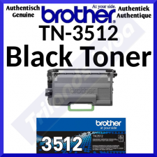 Brother TN-3512 BLACK Extra High Yield Original Toner Cartridge (12.000 Pages)