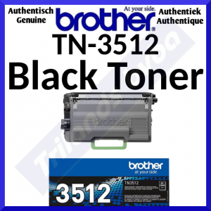 Brother TN-3512 BLACK Extra High Yield Original Toner Cartridge (12.000 Pages)