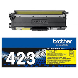 Brother TN-423Y YELLOW High Yield Original Toner Cartridge (4.000 Pages)