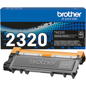 Brother TN-2320 High Yield Black Original Toner Cartridge (2.600 Pages)