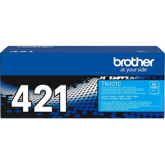 Brother TN-421C CYAN Original Toner Cartridge (1.800 Pages)