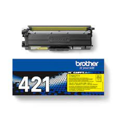 Brother TN-421Y YELLOW Original Toner Cartridge (1.800 Pages)