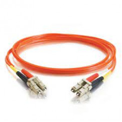 C2G Low-Smoke Zero-Halogen - Patch cable - LC multi-mode (M) to LC multi-mode (M) - 5 m - fibre optic - 62.5 / 125 micron - orange