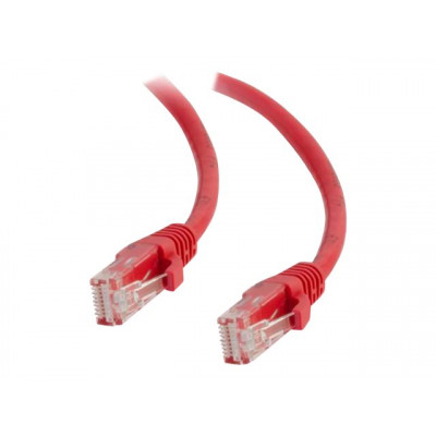 C2G Patch cable 82474 - RJ-45 (M) to RJ-45 (M) - 2 m - UTP - CAT 6 - booted, snagless - red