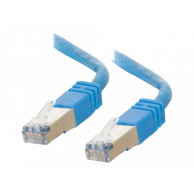 C2G Cat5e Booted Unshielded (UTP) Network Patch Cable - Patch cable - RJ-45 (M) to RJ-45 (M) - 30 m - UTP - CAT 5e - molded, snagless, stranded - blue