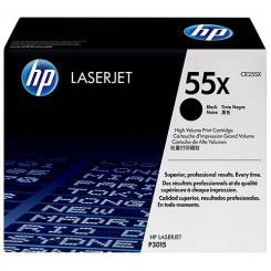 HP 55X BLACK ORIGINAL High Capacity LaserJet Toner Cartridge  (12.500 Pages) - CE255X