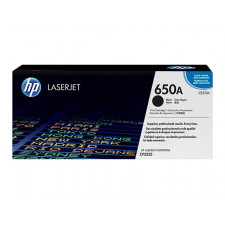 HP 650A BLACK ORIGINAL Color LaserJet Toner Cartridge CE270A - 13.500 pages