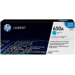 HP 650A CYAN ORIGINAL Color LaserJet Toner Cartridge CE271A - 15.000 pages