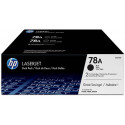 HP 78A BLACK (2-Toner Pack) ORIGINAL LaserJet Toner Cartridges CE278AD (2 X 2.100 Pages)