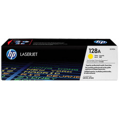 HP 128A Yellow Original LaserJet Toner Cartridge CE322A (1300 Pages) for HP Laserjet Pro cm1415fnw, cm1415fn, cm1415 mfp, cp1520, cp1520n, cp1520nw, ,cp1525n, cp1525nw