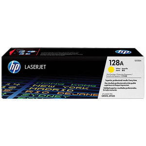 HP 128A Yellow Original LaserJet Toner Cartridge CE322A (1300 Pages) for HP Laserjet Pro cm1415fnw, cm1415fn, cm1415 mfp, cp1520, cp1520n, cp1520nw, ,cp1525n, cp1525nw