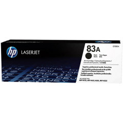 HP 83A (CF283A) Original LaserJet Black Toner Cartridge (1500 Pages)