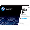 HP 89X BLACK ORIGINAL High Yield LaserJet Toner Cartridge CF289X (10.000 Pages)