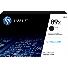 HP 89X BLACK High Yield Original LaserJet Toner Cartridge CF289X (10.000 Pages)