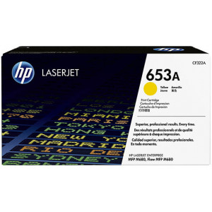 HP 653A YELLOW ORIGINAL Color LaserJet Toner Cartridge CF322A (16.500 Pages)