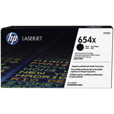 HP 654X BLACK ORIGINAL Color LaserJet High Capacity Toner Cartridge CF330X (20.500 Pages)