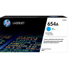 HP 654A CYAN ORIGINAL Color LaserJet Toner Cartridge CF331A (15.000 Pages)