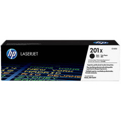 HP 201X (CF400X) Original High Capacity LaserJet BLACK Toner Cartridge (2.800 Pages)