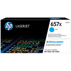 HP 657X CYAN ORIGINAL Color Laserjet High Capacity Toner Cartridge CF471X (23.000 Pages)