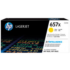 HP 657X YELLOW ORIGINAL Color Laserjet High Capacity Toner Cartridge CF472X (23.000 Pages)