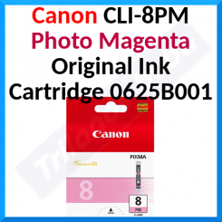 Canon CLI-8PM Photo Magenta Original Ink Cartridge 0625B001 (13 Ml) for Canon Pixma Pro 9000, 9000+, ip4200, iIP-6600D, IP-6700D, MP-960, MP-970
