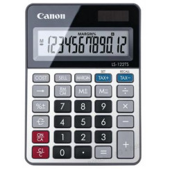 Canon LS-122TS Simple Calculator - Large Display - 12 Digits
