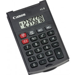 Canon AS-2200 Simple Calculator - 12 Digits - LCD - Battery/Solar Powered