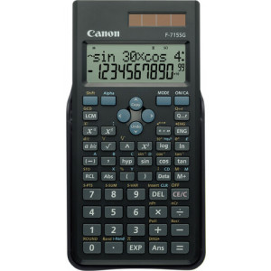 Canon F-715SG Scientific Calculator - 250 Functions - 2 Line(s) - 16 Digits - LCD - Battery/Solar Powered