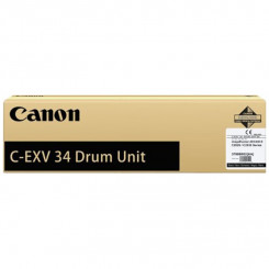 Canon C-EXV 34 Black Original Imaging Drum (43000 Pages) for Canon IR-C2020, IR-C2020i, IR-C2020L, IR-C2025i, IR-C2030, IR-C2030i, IR-C3020L