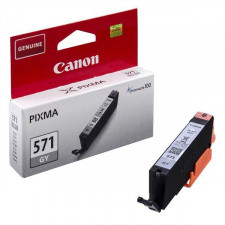 Canon CLI-571GY Grey Original Ink Cartridge 0389C001 (7 Ml.) for Canon PIXMA MG7750, MG7751, MG7752, MG7753, TS8050, TS8051, TS8052, TS8053, TS9050, TS9055