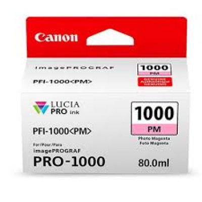 Canon PFI-1000PM PHOTO MAGENTA Original Ink Tank Cartridge (80 ml)