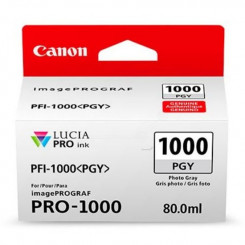 Canon PFI-1000PGY Photo Grey Original Ink Tank Cartridge 0553C001 (80 ml) for Canon ImagePROGRAF PRO-1000