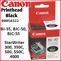 Canon BC-10e BLACK Original Ink Printhead Cartridge