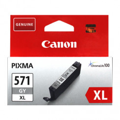 Canon CLI-571XLGY High Yield Grey Original Ink Cartridge 0335C001 (11 Ml.) for Canon Pixma MG7750, MG7751, MG7752, MG7753