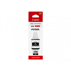 Canon GI-590BK Black Ink Refill Original Bottle 1603C001 (6000 Pages) for Canon Pixma G1500, G2500, G3500
