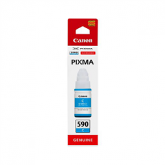 Canon GI-590C Cyan Ink Refill Original Bottle 1604C001 (70 Ml.) for Canon Pixma G1500, G2500, G3500