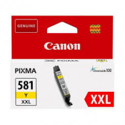 Canon CLI-581Y-XXL Yellow Extra Large Capacity Original Ink Cartridge 1997C001 - for PIXMA TR7550, TR8550, TS6150, TS6151, TS8150, TS8151, TS8152, TS9150, TS9155